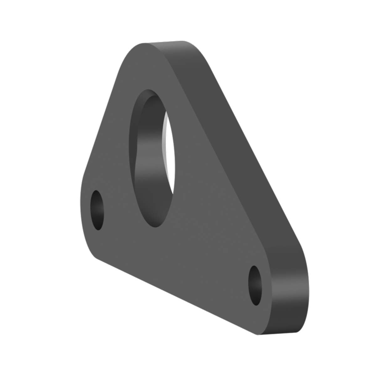 Aufhängeöse Einloch BF1.1, schwarz