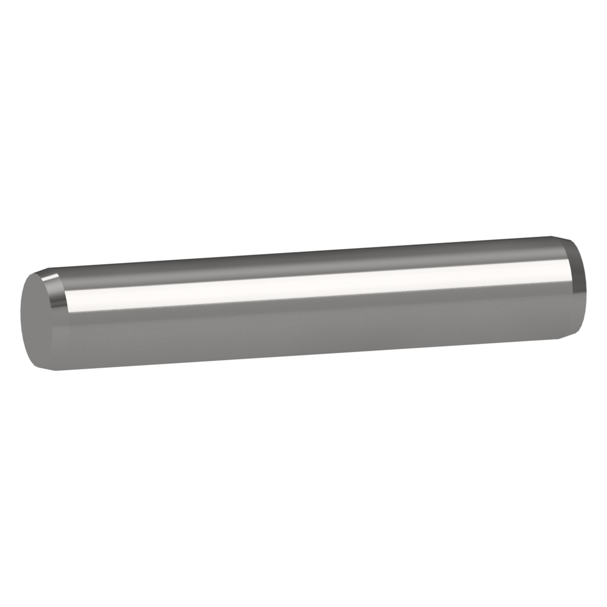 Set of pressure pieces and cylinder pin